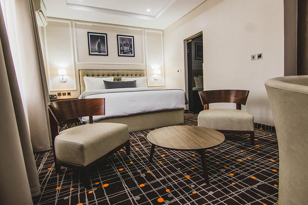Luxury accommodation at MISAN Hotel in Lekki Phase 1